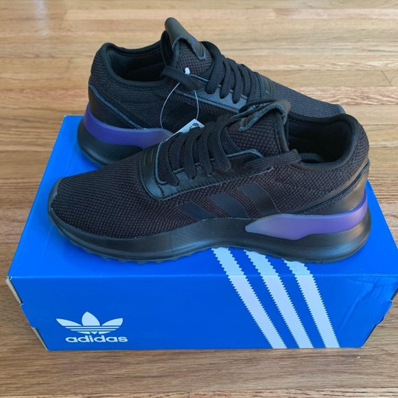 Adidas U Path X Black / Energy Ink Womens Shoes - Picture 2 of 7